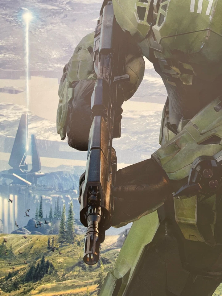 PÓSTER HALO, INFINITO, AUTÉNTICO CON LICENCIA 2021 MICROSOFT XBOX Foto 3 de 4