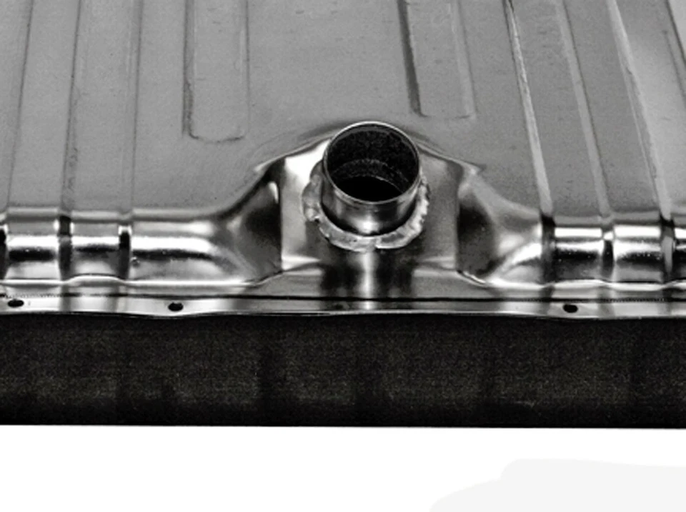 ¡NUEVO! Ford Mustang Cougar 1969 tanque de combustible de gasolina con tapón de drenaje acero inoxidable Foto 2 de 4