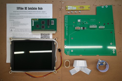Macintosh SE/30 Color LCD Retrofit Kit con 16 bits 30Video PDS! - Imagen 2 de 7