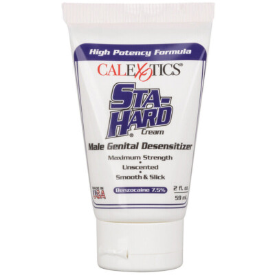 Sta-Hard Male Genital Desensitizer Prolonging Delay Cream 2 oz