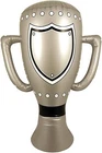 Inflatable Trophy Silver Cup Kids Football Prize Prop Blow Up Party (X99 328)