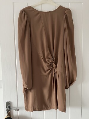 ASOS Damen braunes Kleid, Größe 12, neu