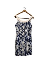 Kaeli Smith Blue White Lines Summer Dress 4