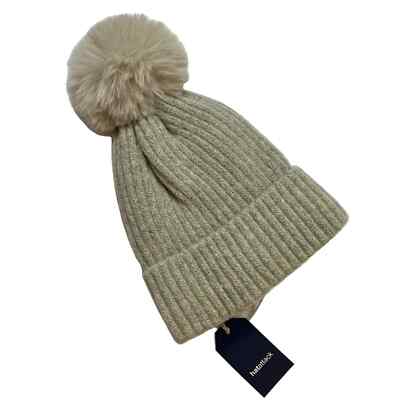 Hat Attack City Beanie with Cozy Lining New Oat