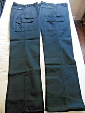 Cintas  Work { CARGO }  Pants / 2pcs * 34 X 32  **Navy Blue ** Free Shipping