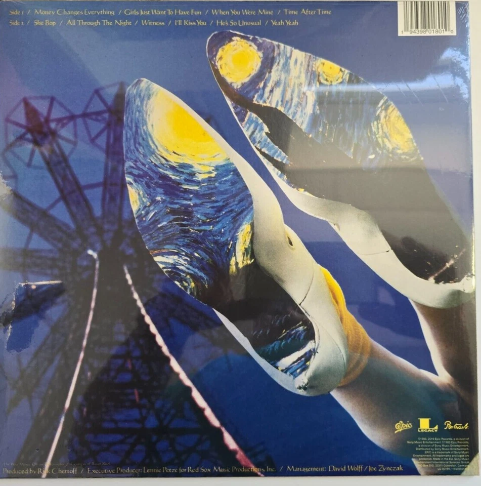 Cyndi Lauper She's So Unusual LP Album vinyl record limited red 2020 reissue - Image 2 of 4