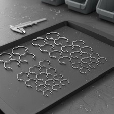 18 Pieces Quick Connector Retaining Clip Assorted Sizes for DIY Enthusiasts