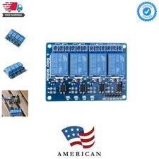 ELEGOO 4 Channel DC 5V Relay Module with Optocoupler Compatible with Arduino UNO