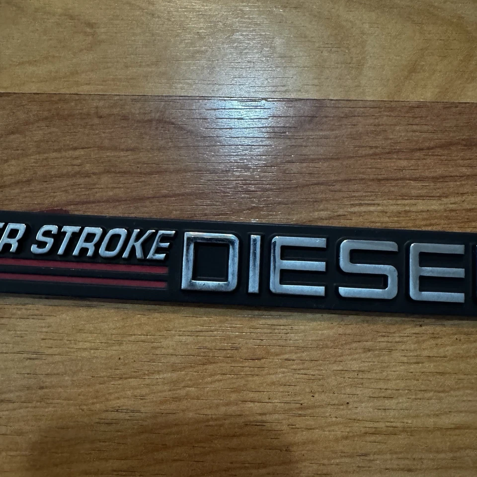 1999 - 2004 年福特 F-250 F-350 Power Stroke DIESEL V8 7.3L 侧刺绣标志 原始设备制造商 2002 — 第 3/4 张图片