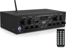 Pyle PTA44BT.5 500W Bluetooth Karaoke Amplifier 4-Channel Home Theater Receiver