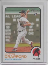 2022 Topps Heritage #519 Kutter Crawford Rookie