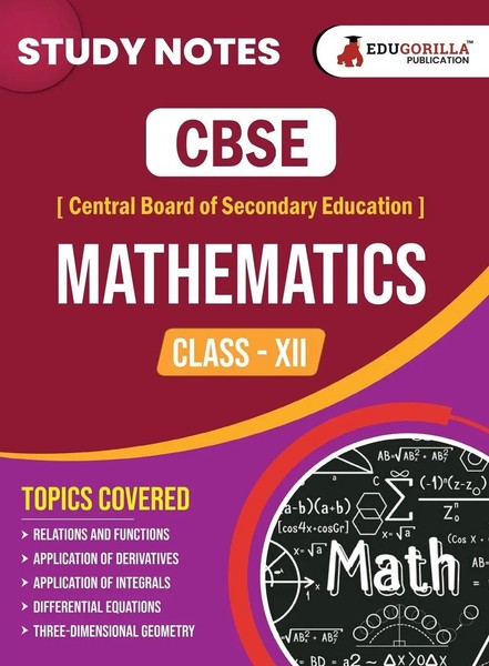 Cbse (Central Board Of Secondary Education) Class XII Science - Mathematics...-image