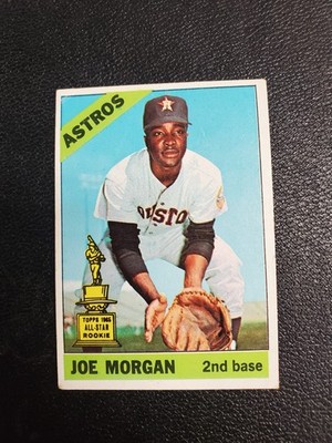 1966 Topps - Joe Morgan #195 All Star Rookie VGEX Small Corner Bend