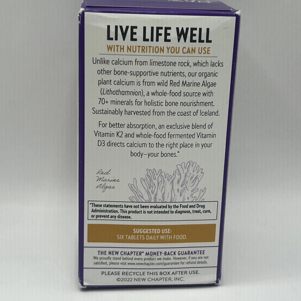 Nuevo Chapter Bone Strength Take Care 240 Tabletas Pequeñas Exp 01/2027 Foto 4 de 4