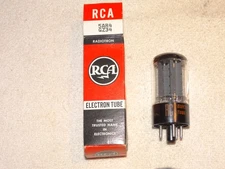 1 x Mullard/RCA GZ34/5AR4 Rectifier Tube*Very Strong Testing*#8