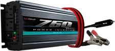 Schumacher Pi-750 750w Power Inverter Dc To Ac 12v Car Truck Two Ac Outlets
