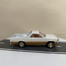 Greenlight 1980 Chevy El Camino SS Pickup Truck White/Gold Two-Tone 1:64 NM