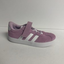 adidas VL Court 3.0 Sneaker Pink Size 3 M Big Kid