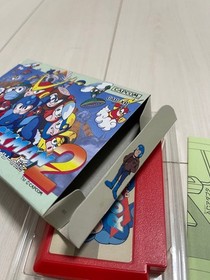 Rockman 2 Famicom Cassette Box With Tray, No Instructions