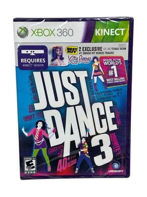 Just Dance 3 (Microsoft Xbox 360, 2011) New Factory Sealed
