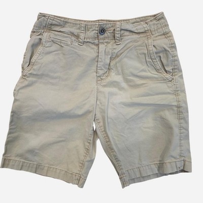 American Eagle Men's Tan and Cream Shorts