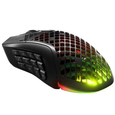 SteelSeries Aerox 9 Wireless kabellose Gaming-Maus MMO MOBA