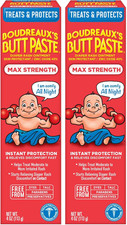 Maximum Strength Diaper Rash Cream, Ointment for Baby, 4 Oz Tube Pack of 2 