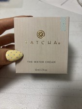 TATCHA The Water Cream Face Moisturizer Cream, Blue 1.7 fl oz