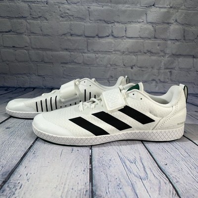 Adidas The Total Weightlifting Shoes Cloud White Core Black IH8241 Men's Sz  10 | eBay
