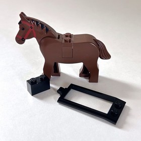 Lego Western Showdown Canyon 6799 Cowboys Incomplete