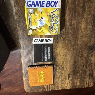 Pokemon "Special Pikachu Edition" Yellow Version BOX Only & Inserts NO GAME