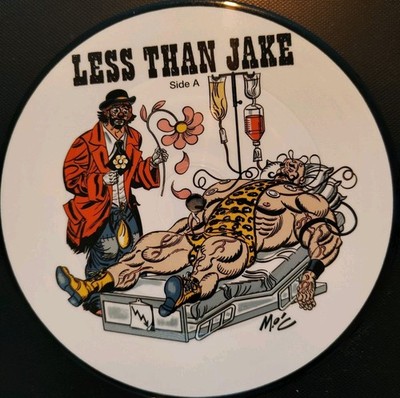 Less Than Jake THE Rest of my Life Single 7'' inch Picture Vinyl
