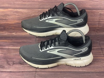 Brooks Trace 2 Women's Size 10 B Running Shoes Ebony Black White