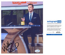 Willie Geist 'Sunday Today’ TV Anchor Signed 8x10 Photo Morning Joe ACOA