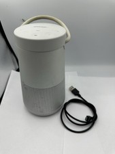 Bose SoundLink Revolve Portable Bluetooth Speaker White Tested Works