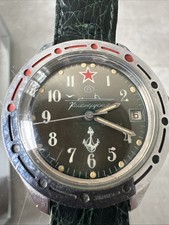 Armbanduhr Herren Russisch, verschraubte Krone Handaufzug