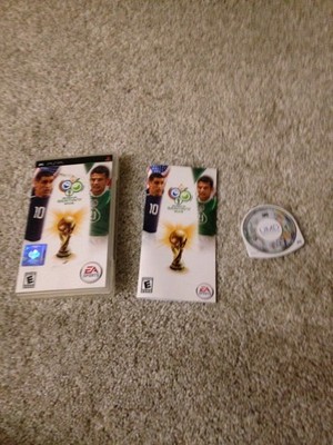 FIFA WORLD CUP GERMANY 2006 PSP SONY PLAYSTATION GAME CASE MANUAL