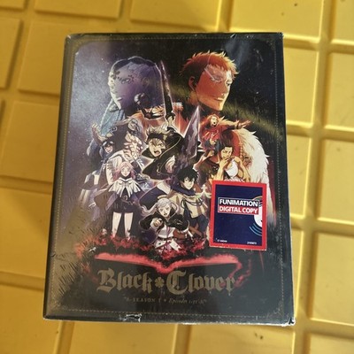Black Clover Season 1 Part 3 (Blu-ray/DVD, 2017 Collectors Box) NEW anime