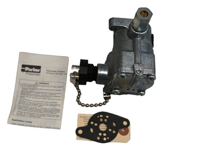 Parker Schrader Bellows 3N0X JIG LOK 0-140 24VDC Pneumatikventil NEU OVP