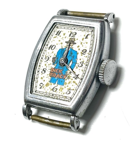 Montre Dick Tracy Made In USA des années 30 incomplète - Photo 2 sur 3