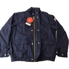 Bulwark Flame Resistant Cat3 2112 Jacket Men Size M-RG Navy Blue