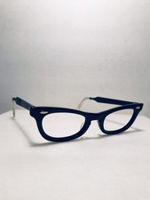 NEW NOS VINTAGE 1960s AMERICAN OPTICAL AO CAT EYE EYEGLASSES 46 20 6" USA