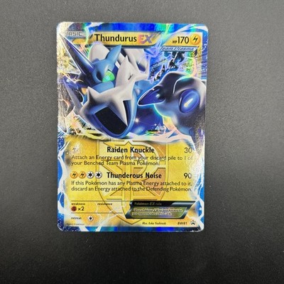 Thundurus EX 2013 Pokemon B & W Black Star Promo #BW81 Electric