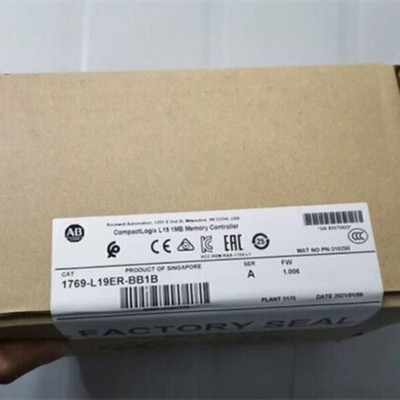 New Factory Sealed AB 1769-L19ER-BB1B/ A CompactLogix 5370 L19 1MB Controller