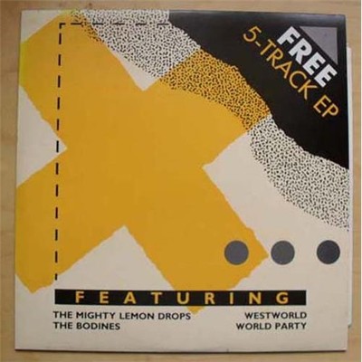 WORLD PARTY WORLD GROOVE 12'' RECORD MIRROR EP WITH MIGHTY LEMON DROPS/WESTWORLD/