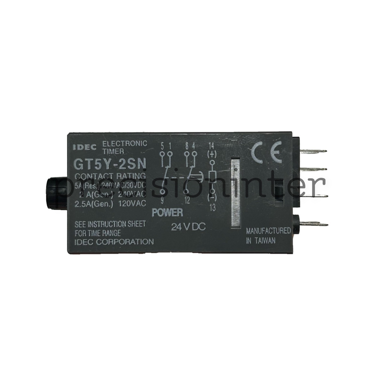 GT5Y-2SN IDEC ELECTRONIC TIMER 100-120VAC, 50/60HZ GT5Y-2SN1A100