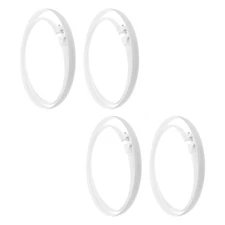 4 Pcs Table Fan Cover Hoop Pedestal Guard Ring Plastic