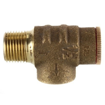 #ad Pressure Relief Valve 1 2 100 PSI for Water Well Pump Pressure Tank Brass NO Lea $25.75