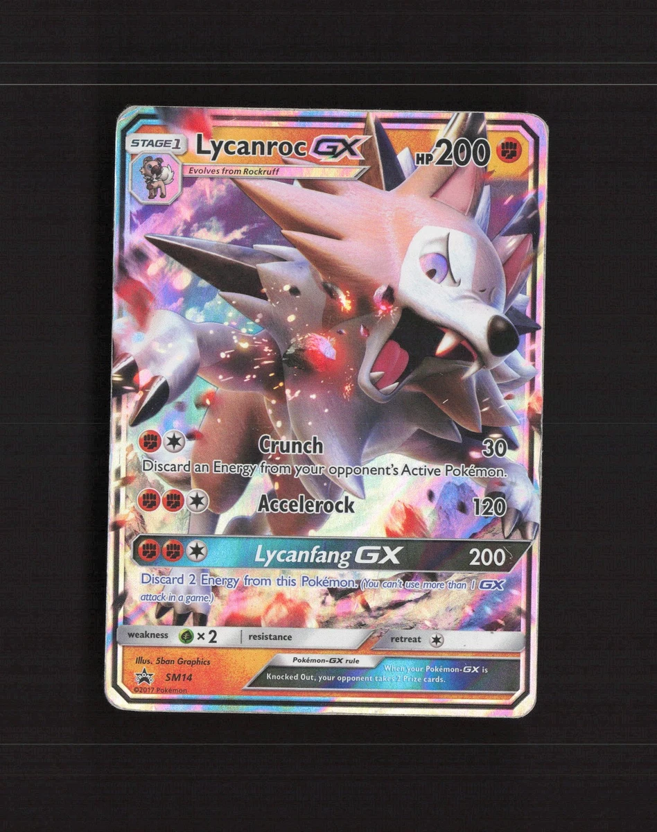 lycanroc gx pokemon card value Lycanroc GX Pokémon TCG Cards for sale