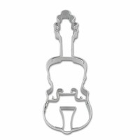 StäDter PräGe-Ausstecher Geige Ausstechform PläTzchenform Keks Edelstahl 8.5 Cm